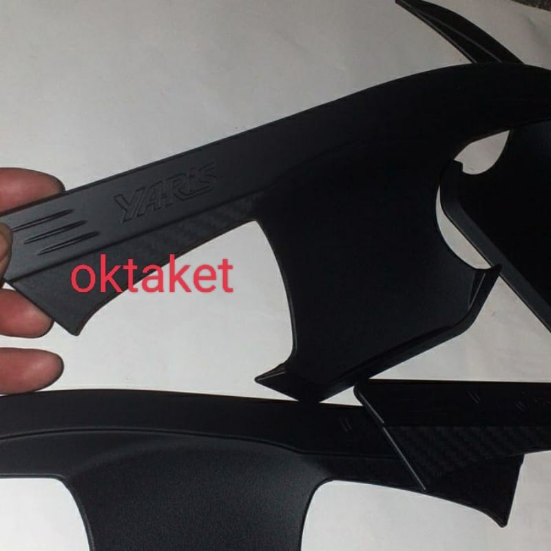 paket outer handle  new Yaris 2018 2020 2022 2023 elegant Hitam &amp; Chrome Standar &amp; Keyless