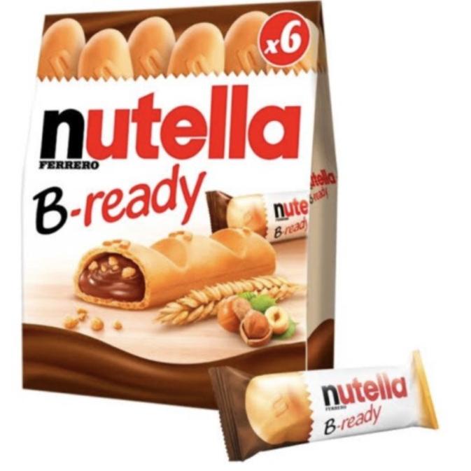 

zmn-71 Biskuit Nutella B-Ready Bready Be Ready Pack 132Gr 132 Gr isi 6 .,.,