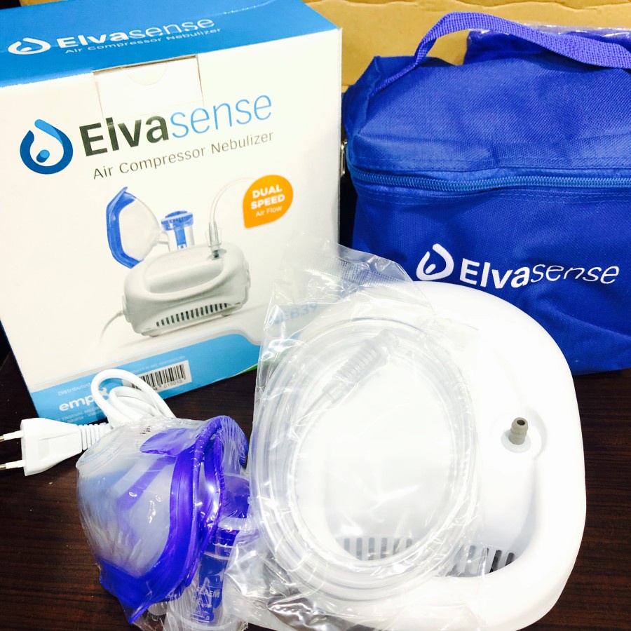 Nebulizer Elvasense - Alat Bantu Pernafasan Nebulizer Elvasense NEB39 Air Compressor Nebulizer