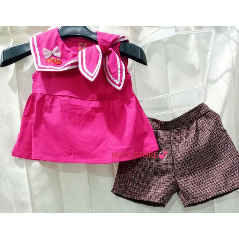 SETELAN ANAK PEREMPUAN IMPORT/SET HP ANAK PEREMPUAN IMPORT/SETELAN HOTPANS ANAK PEREMPUAN IMPORT