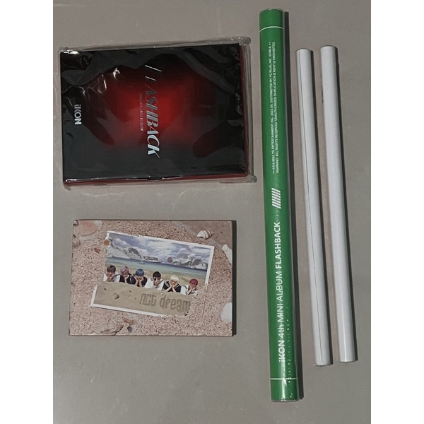 album flashback ikon red SEALED + poster