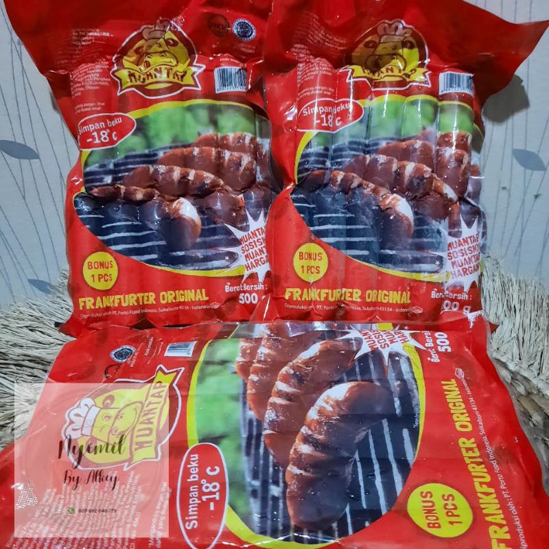 

Sosis Bakar Muantap Isi 11pcs /Sosis Bakar Frankfurter