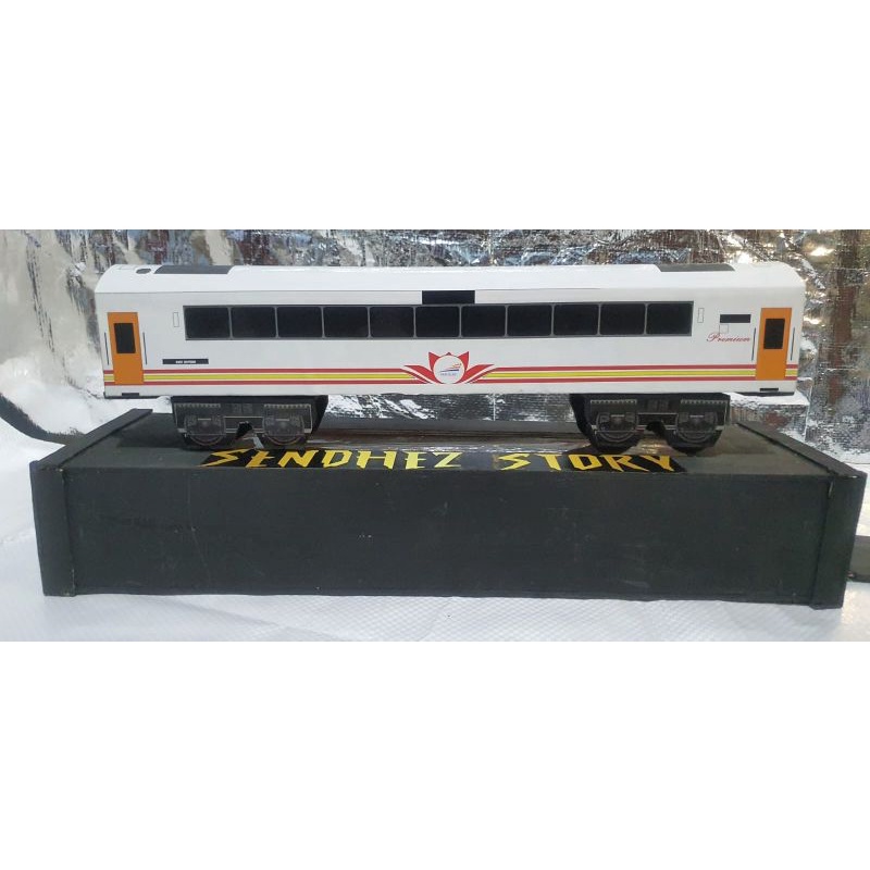 Miniatur Gerbong Lokomotif Kereta Api