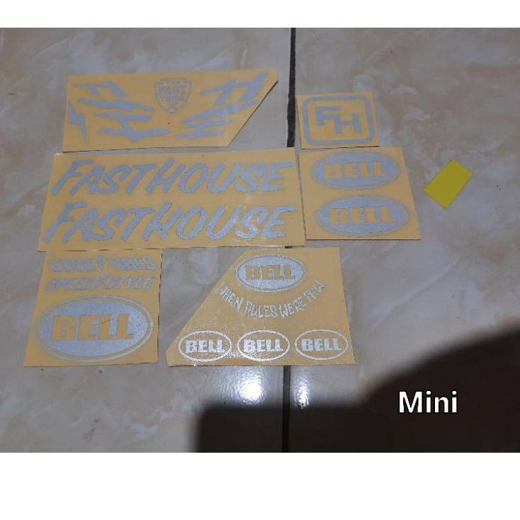 Kejutan Menarik STICKER HELM BELL FASTHOUSE STICKER CUTTING