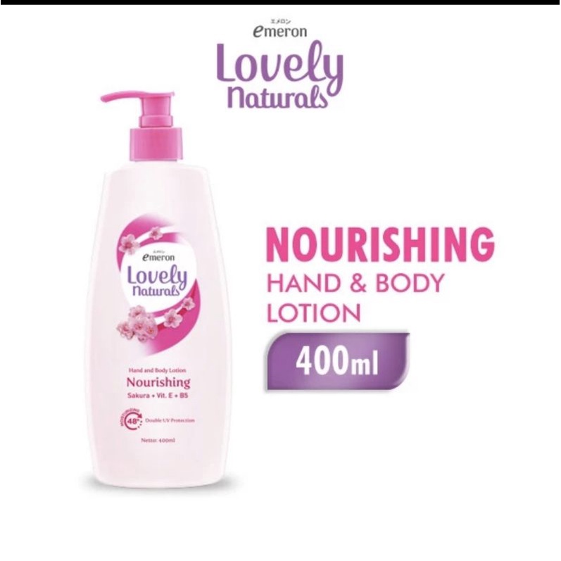 Emeron Lovely Body Lotion Pump 400ML