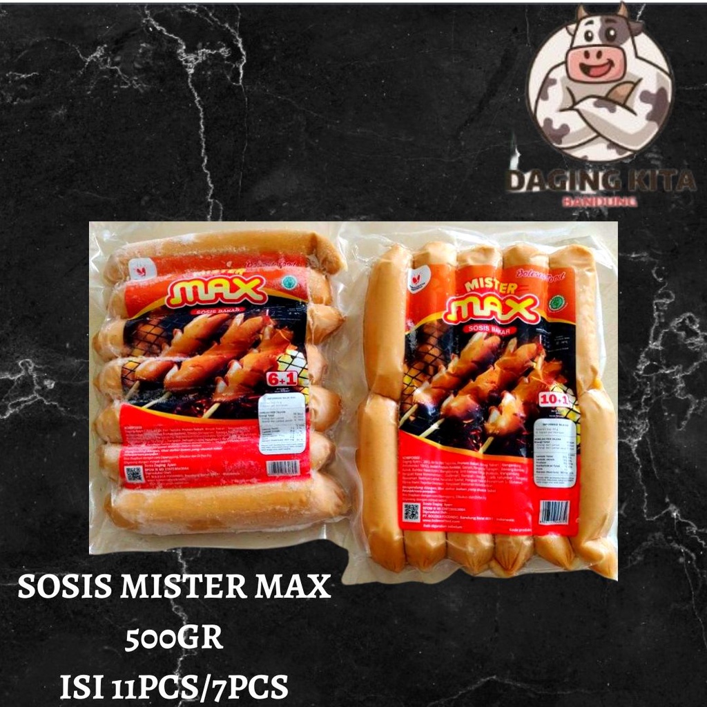 

SOSIS MISTER MAX 500GR VARIANS (ISI 12PCS/8PCS)