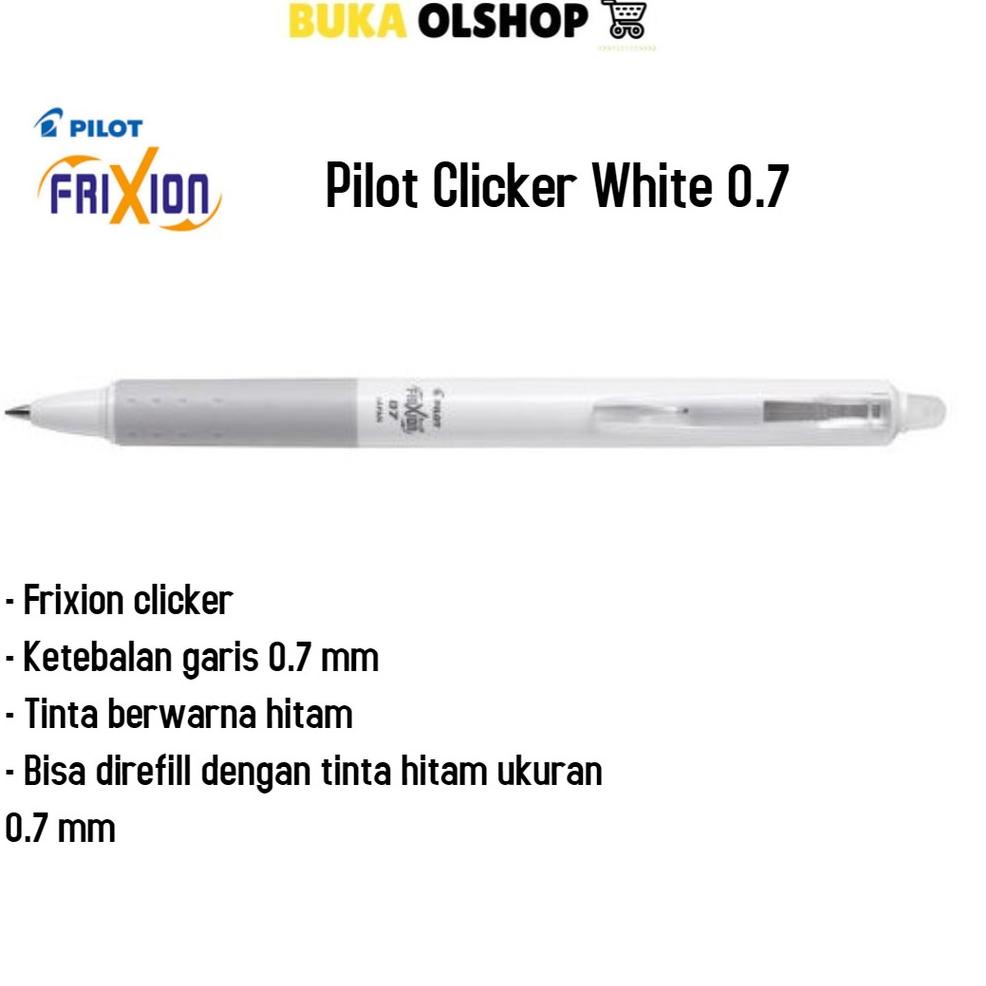 

(Q-V4V)(✪) Bolpoin Pilot Frixion Ball Clicker Pulpen Hapus kekinian