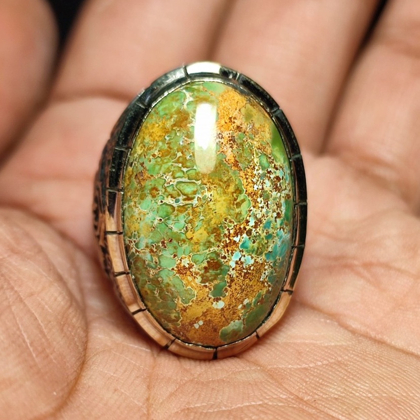 Batu Pirus Persia Corak Abstrak Bkn Pandan Garut Bacan Hubei