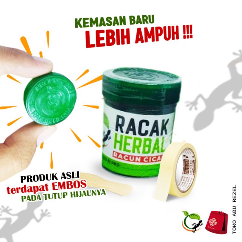 RACUN CICAK RACAK HERBAL ALL IN 1 BISA UNTUK MEMBASMI CICAK TOKEK DAN KECOA TERBUKTI PALING AMPUH