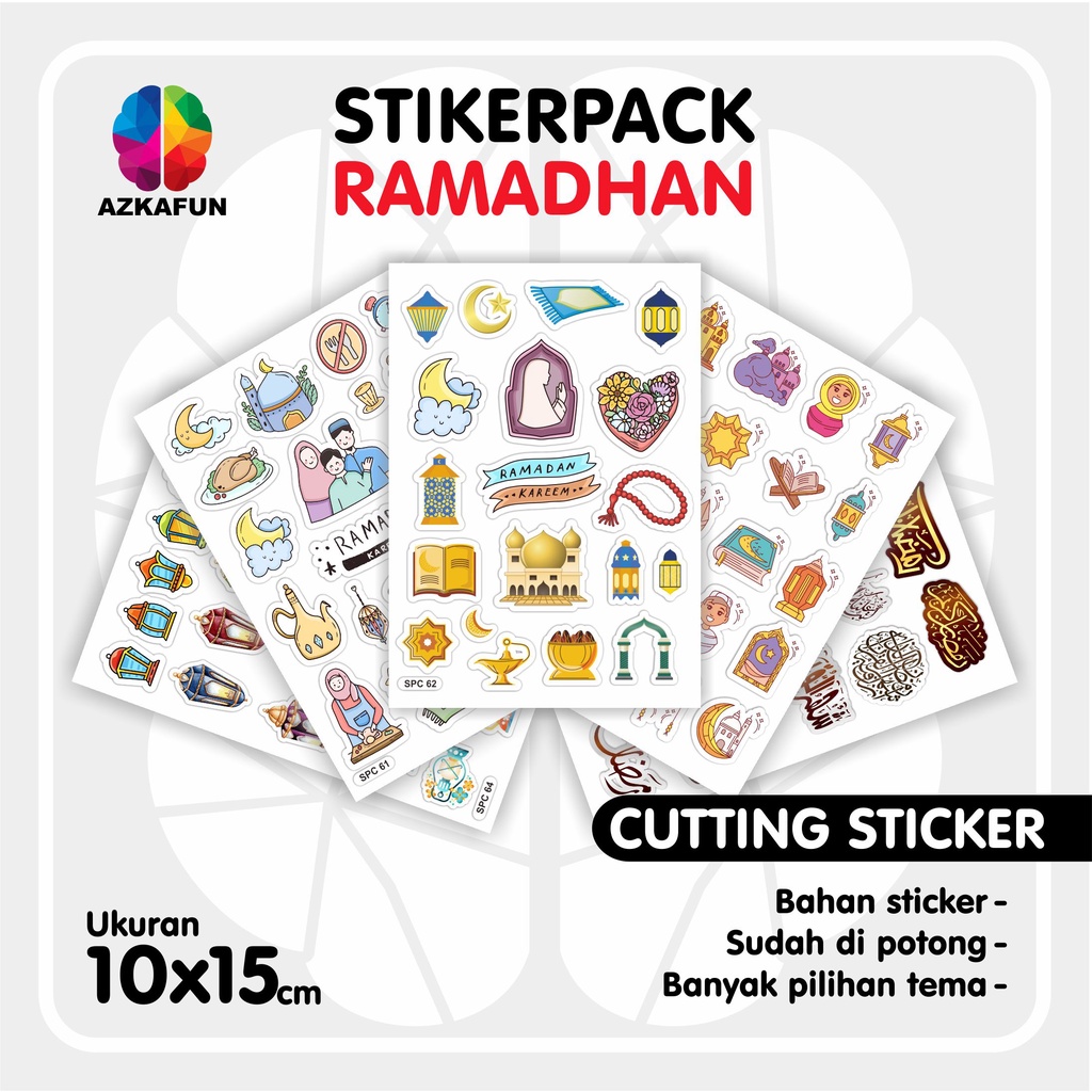 

Stiker pack Ramadhan - Sticker Aesthetic - stiker laptop