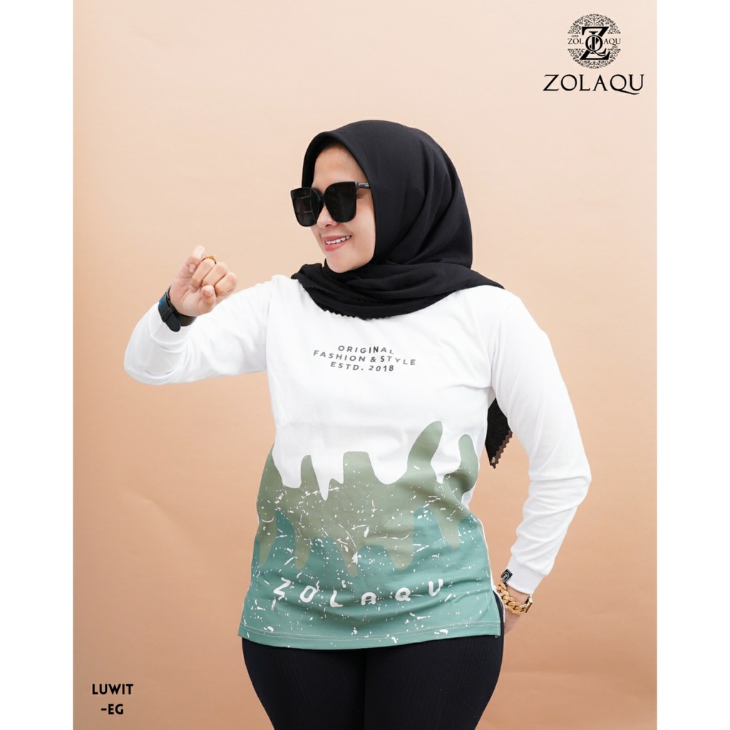ATASAN ZOLAQU ORIGINAL PUTIH ( LUWIT )