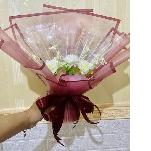 

JY7♜ Buket uang atau barang kosong kerangka bouquet cellophane transparant hampers hadiah ultah wisuda anniversary Recommended