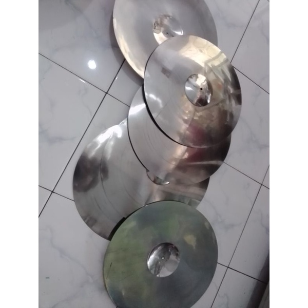 Simbal monel 12 inchi cymbal drumband SD marawis Hadrah suara nyaring
