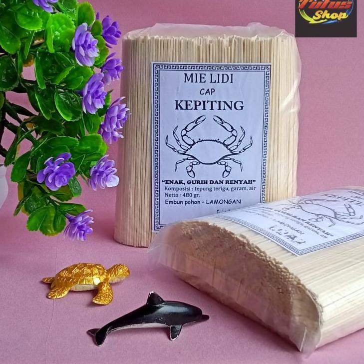 

➤ Mie lidi mentah kurus 13cm 1kg ✚