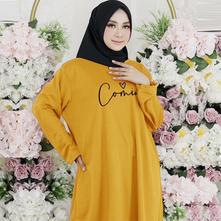 Atasan Tunik kaos Jumbo wanita Ld 120 - LD 130 - LD 140 - MTP2010