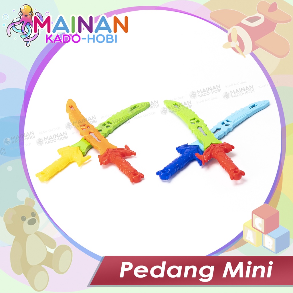 KADO ULANG TAHUN MAINAN ANAK PERAN MINI SWORD WAR PERANG PEDANG SUPERHERO