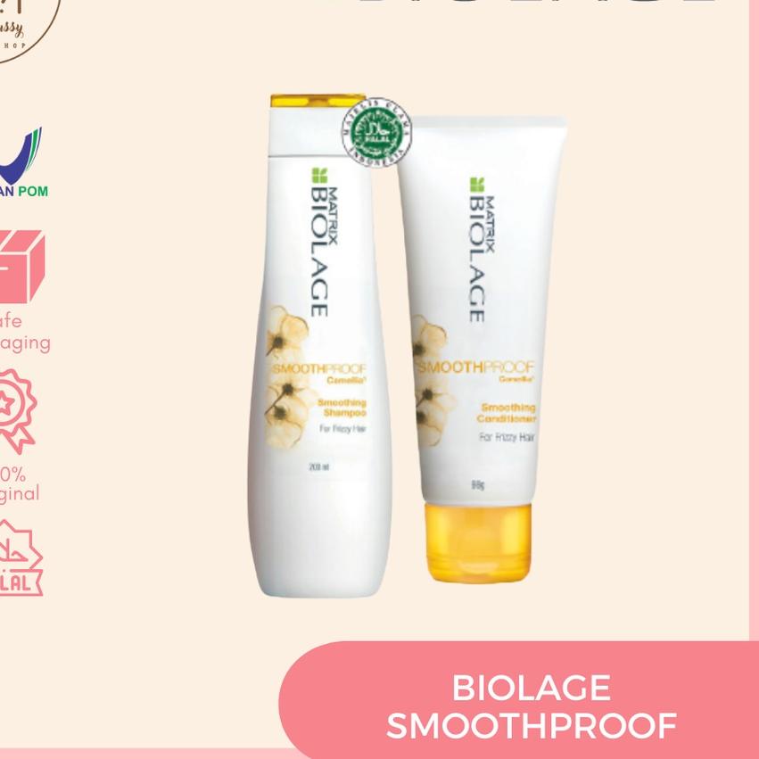 11.11✔️MATRIX Shampoo SmoothProof 200 ml +Conditioner Smooth Proof 98 ml|SQ1