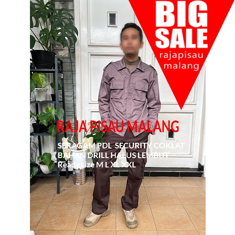 RPM Baju Seragam Satpam Security Terbaru PDL SATU Bahan Drill Premium TERBARU