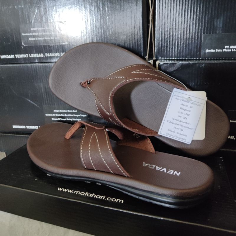 NTF9 sandal jepit selop NEVADA original anak laki laki cowok 33 34 35 36