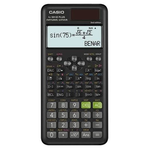 

NEW SCIENTIFIC CALCULATOR/KALKULATOR ILMIAH CASIO FX-991ID PLUS #ORIGINAL