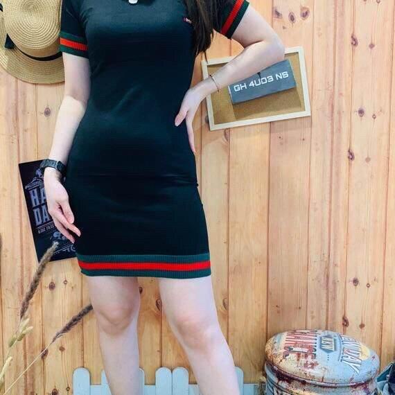 Top Sale Dress Bodycon Knit Wanita Dres Rajut Salur/Dress rajut wanita/Dress wanita/Dress rajut/Dres