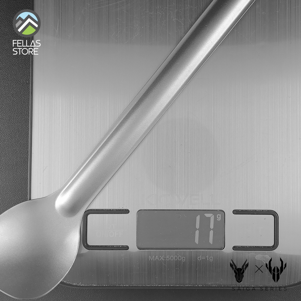 Saiga - Titanium Long Handle Spoon