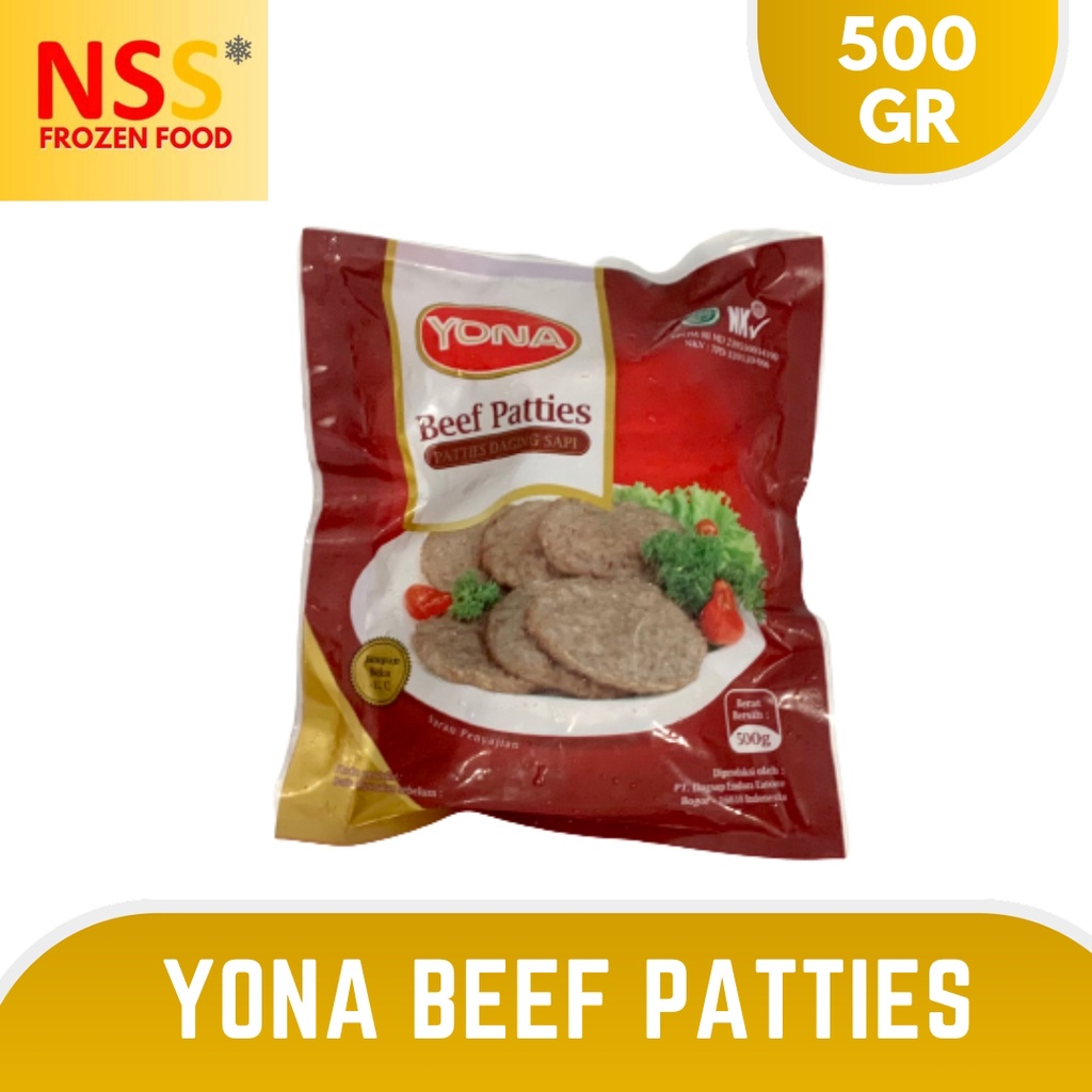 

YONA BEEF PATTIES 500 GR