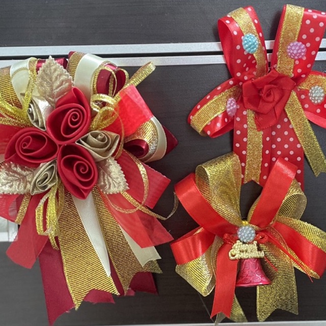 

Pita atau Hiasan untuk hampers, kue, dll