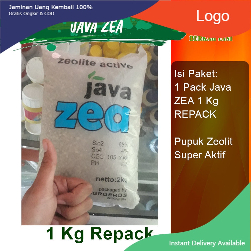 Pupuk Java Zea Zeolit Aktif 1 Kg Repack