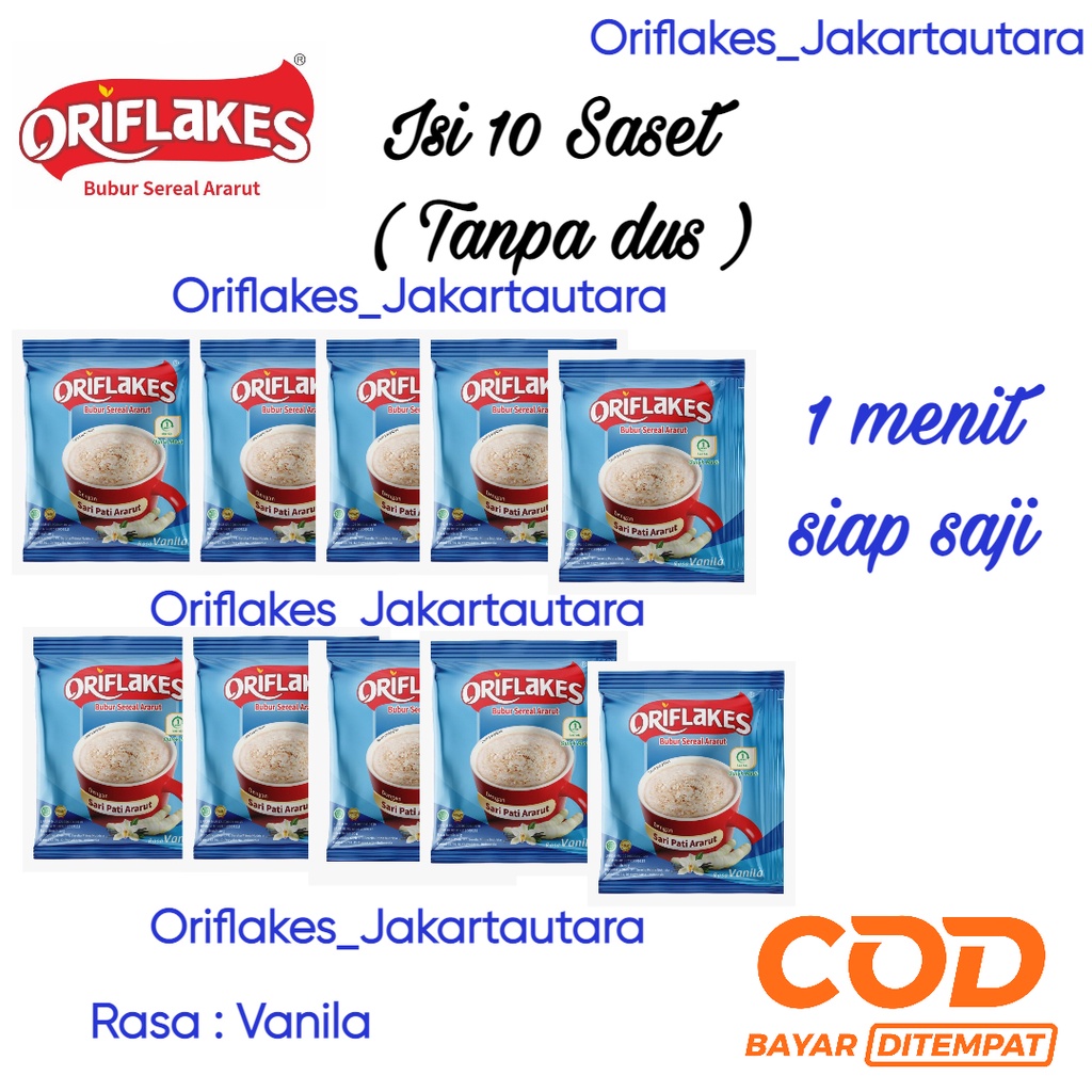 

Quickmeal Oriflakes Daily - Sereal Umbi Garut Saset - Oriflakes Quick Meal Umbi Garut Asam Lambung Maag Sereal sarapan sehat