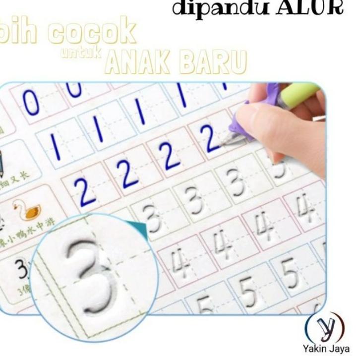 

RND156 Sank Magic Practice Book 1 Set Isi 4 Buku dan Pulpen |
