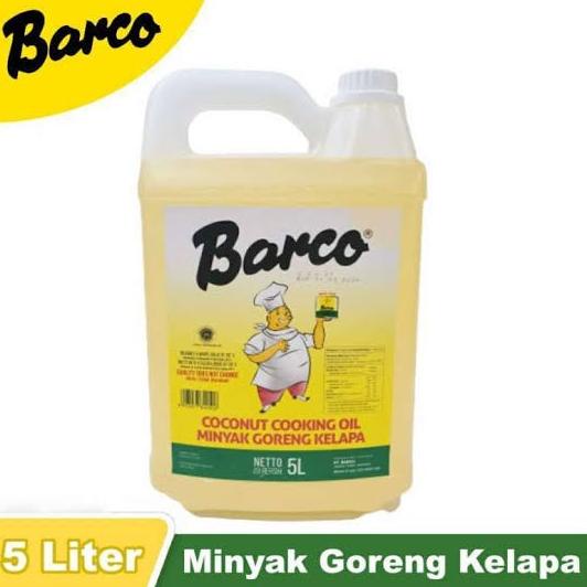 

Barco Minyak Goreng Kelapa Barco 5 Liter