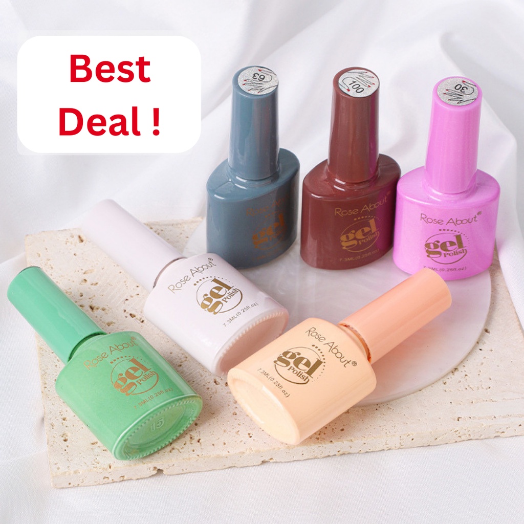 𝐂𝐢𝐭𝐚𝐝𝐞𝐚𝐥 - ROSE ABOUT Kutek Gel UV, Nail Polish, Nail Art (1-50)