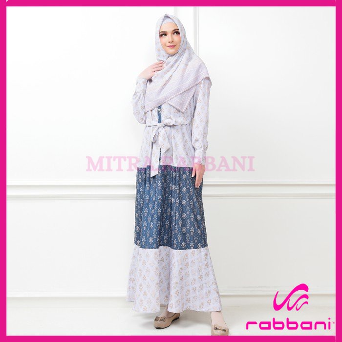 DISKON RABBANI ORI - Rabbani - Gamis Dresslim Lengan Panjang Erra Bandung