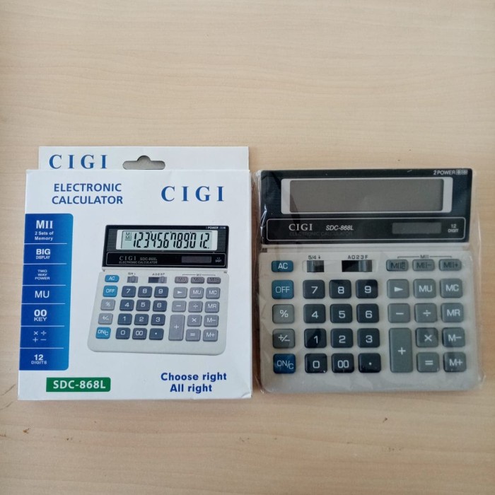 

CUCI GUDANG CALCULATOR / KALKULATOR CIGI LEBAR