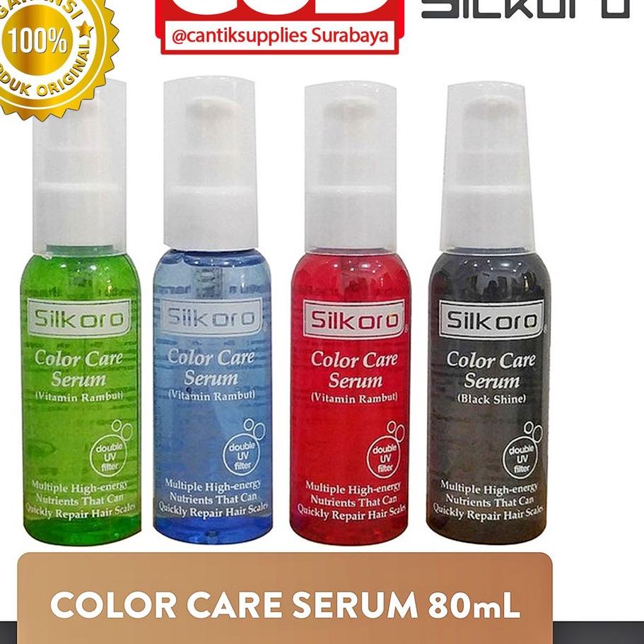☇ SILKORO COLOR CARE SERUM - VITAMIN RAMBUT SILKORO 80ML BPOM - SILKORO VITAMIN RAMBUT ザ