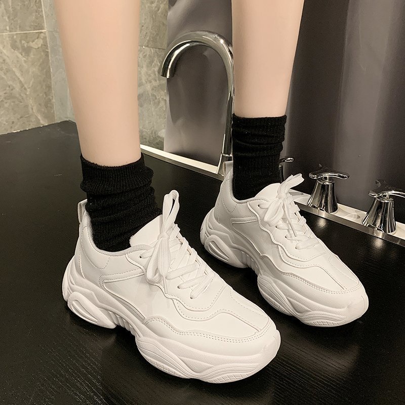 SW91 Sepatu Sneakers Import Wanita Korea Fashion Sport Shoes COD Original