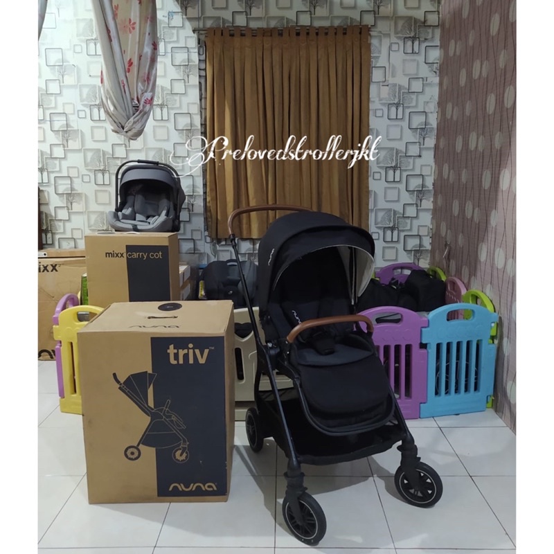 Nuna Triv Ebony preloved