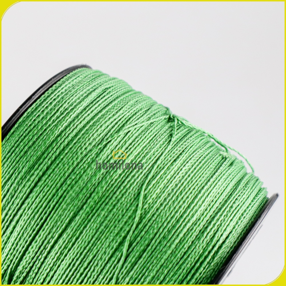 TaffSPORT Senar Tali Benang Pancing Braided Thick Line 300M BLTP Green