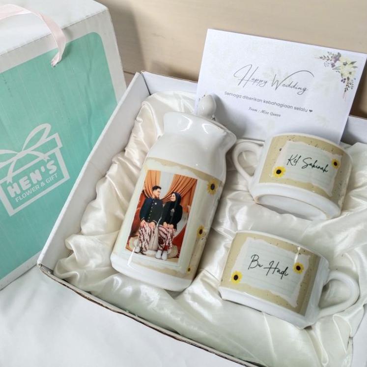 

[J-N5N[♫♪] Kado Pernikahan Unik Hadiah Wedding Gift Hampers trending