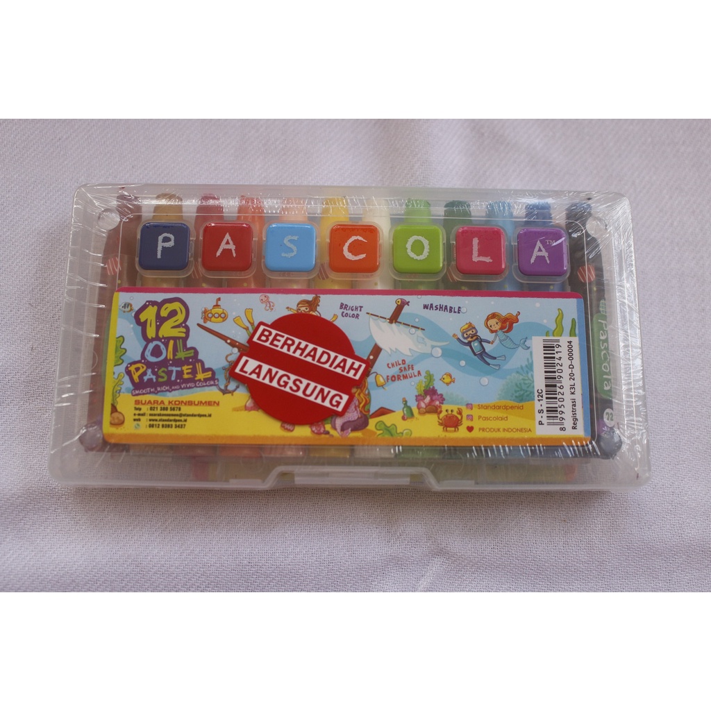 

Crayon Pascola 12 Warna / Crayon Oil Pastel / Crayon Pascola 18 Warna