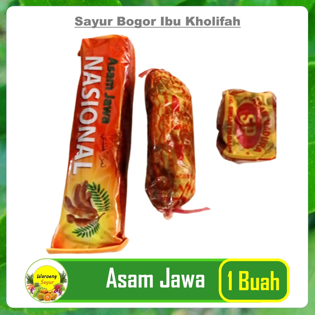 

Asem Asam Jawa 1 Pcs Kebutuhan Bumbu Masak