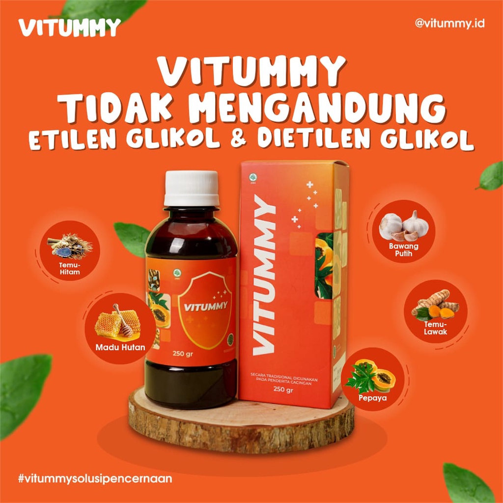 Vitummy -  Madu Paket 10 Botol 130ml