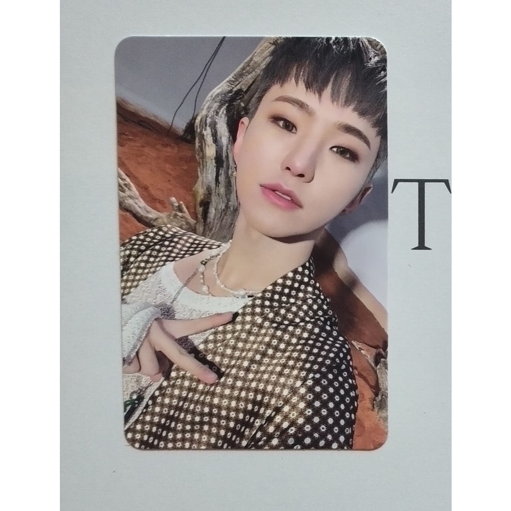 Seventeen Hoshi photocard pc face the sun fts versi 3 ray