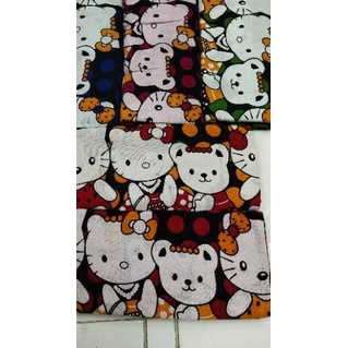 STOCK TERBATAS Sarung batik Tuban bali Hello kitty dingin spt kain Bali ♬ 880