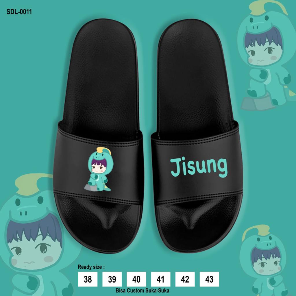 SANDAL SLOP NCT DINO / SANDAL KPOP / SENDAL SLIPER / CUSTOM SENDAL