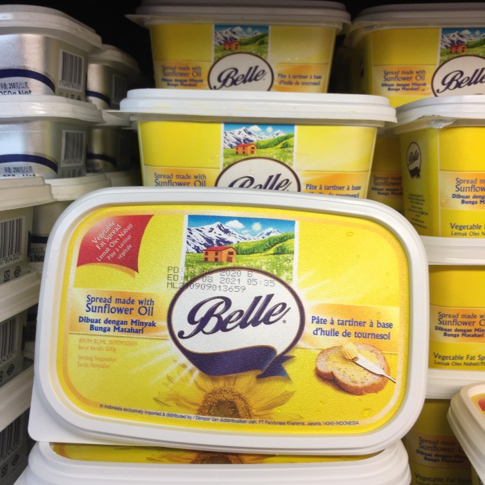 

belle spread sunflower 250gr