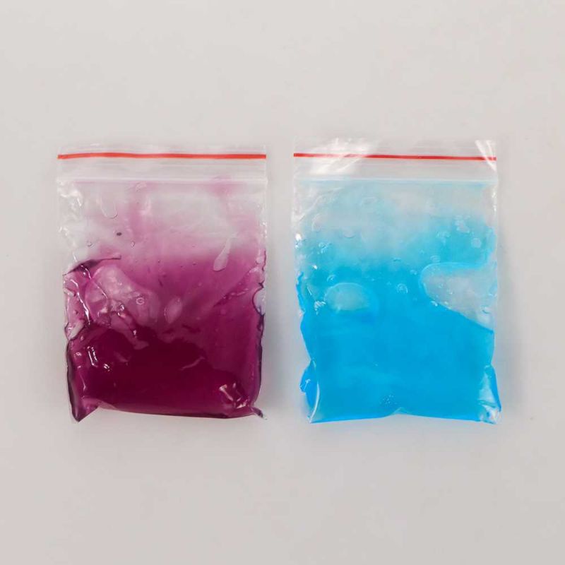 GISIGN Mainan Slime Clear Crystal Colorful Gradient Mud Putty 60ml