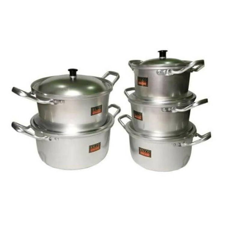 Panci Halco set Aluminium Q76V