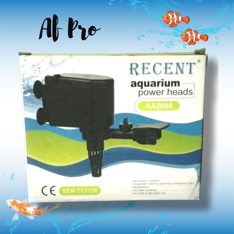 PROMO MURAH Pompa aquarium kolam RECENT AA 2600